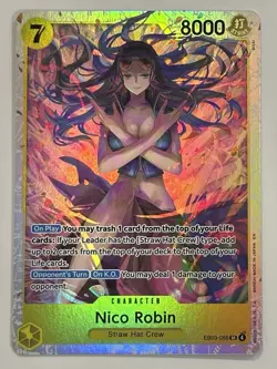 Nico Robin EB03-055 SR - Extra One Piece Heroines Edition - English NM - Image 2