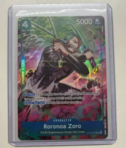 Roronoa Zoro❗ OP13-037 One Piece Alternate Art Holo Character 5000 EN - Image 1