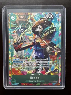 One Piece TCG Brook OP15-032 Alternate Art English Mint - Image 1