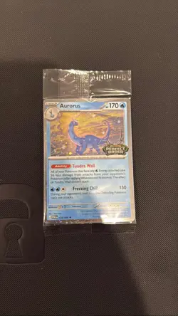 Pokemon TCG Aurorus Promo Holo Card 024/088 SEALED - Image 1