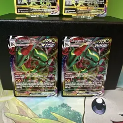 Rayquaza VMAX NM 4 CARD LOT Trainer Gallery TG29/TG30 Evolving Skies 111/203 - Image 3
