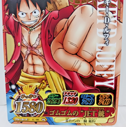 Monkey D. Luffy Gold Color Card One Piece One Py Berry Match IC Collection - Image 3