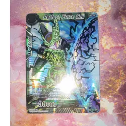 Bandai Perfect Force Cell Foil Special Rare BT2-084 Dragon Ball Super Card Game - Image 1