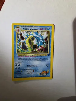 Misty’s Gyarados 13/132 Holo Rare Gym Challenge Pokemon Card WOTC - Image 1