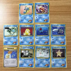 Pokemon TCG Leaders' Stadium/Gym Heroes Misty Japanese Card Lot - Image 1