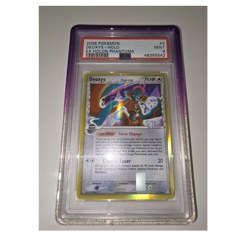 Psa 9 Deoxys EX Holon Phantoms 5/110 Holo Rare Graded 2006 Card - Image 1