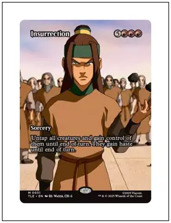 1x Insurrection, Borderless Art, Magic MTG NM - Image 1