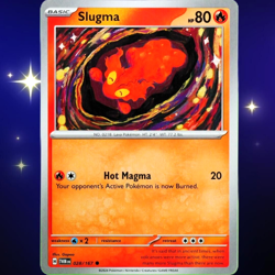 Slugma - Common - Pokemon TCG Scarlet & Violet Twilight Masquerade #028/167 - Image 1
