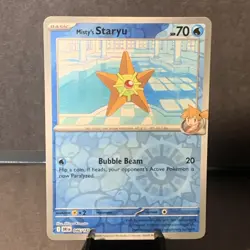 Pokemon TCG Misty's Staryu 046/182 Reverse Holo Destined Rivals NM/M - Image 1