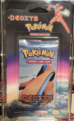 Pokemon EX Deoxys Blister Booster Pack Factory Sealed Deoxys Art - Image 1
