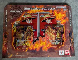 One Piece TCG Illustration Box Vol. 5 | Sealed OP-13 PRB-02 Sabo Ace Promo - Image 1