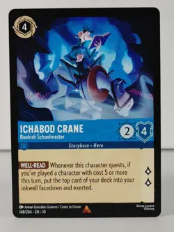 Ichabod Crane - Rare - Whispers in the Well - LORCANA - #148 -H - Image 1