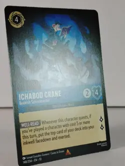 Ichabod Crane - Rare - Whispers in the Well - LORCANA - #148 -H - Image 2