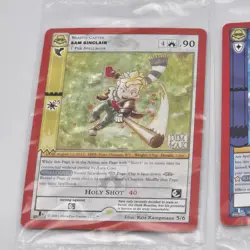 MetaZoo TCG Dim Mak Blind Box Holo Promo Card Set of 4 Sealed Hodag Frogman Sam - Image 5