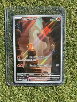 Pokemon 151 Glumanda/Charmander 168/165 Karte Englisch - Image 1