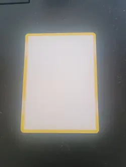 🔥Pokemon TCG Misprint Error Card blanke Vorderseite gelber Rand ca07🔥 - Image 1