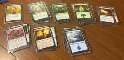 Magic The Gathering- ELVES VS INVENTORS Duel Decks- lot of 124- various/MTG - Image 2