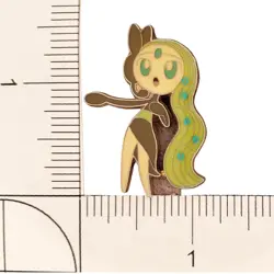 Pokemon Meloetta Lapel Pin Official Mythical Character Enamel VTG - Image 3