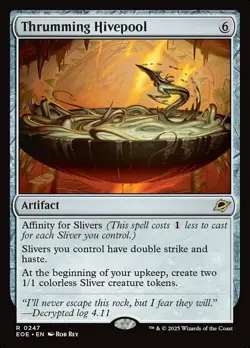 [1x] Thrumming Hivepool Near Mint, English Edge of Eternities MTG Magic - Image 1