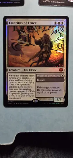 Emeritus of Truce Secrets of Strixhaven Foil - Image 1