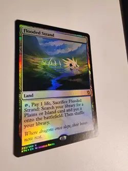 Mtg Flooded Strand Khans of Tarkir Foil Nm - Image 4