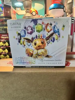 Pokemon Prismatic Evolutions Pokemon Center ETB – See Photos for Condition -1 - Image 1