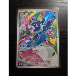 Popplio 045 MEP Pokemon First Partner Illustration Collection Series 1 - Image 1