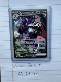 Pokemon TCG Marnie's Grimmsnarl EX 287/217 SIR Ascended Heroes English - Image 1