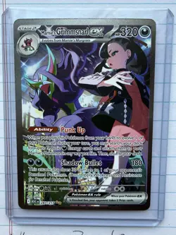 Pokemon TCG Marnie's Grimmsnarl EX 287/217 SIR Ascended Heroes English - Image 2