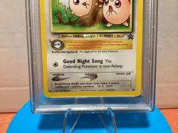 2001 Igglybuff 36 Black Star Promo Vintage PSA 7 Pokemon TCG - Image 3