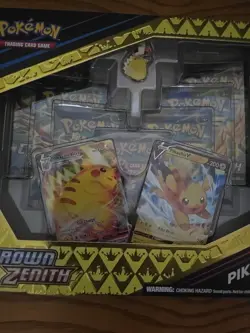 Pokemon TCG Sword & Shield Game Crown Zenith Pikachu VMAX Special Collection Box 820650851889 - Image 2