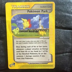 The Pokemon Company Pokemon Park 131/147 Aquapolis Regular Uncommon Trainer - Image 1