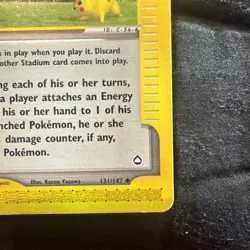 The Pokemon Company Pokemon Park 131/147 Aquapolis Regular Uncommon Trainer - Image 5