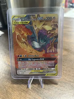 The Pokemon Company Moltres & Zapdos & Articuno GX 44/68 Hidden Fates Holo Ultr… - Image 1