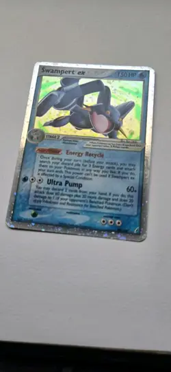 Swampert EX 98/100 Crystal Guardians EN 2006 Pokemon Excellent Condition - Image 1