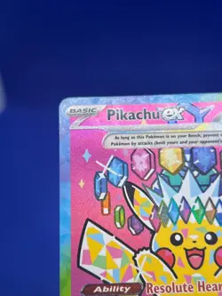 Pokemon ME: Ascended Heroes Pikachu ex 277/217 Special Illustration Rare NM - Image 3