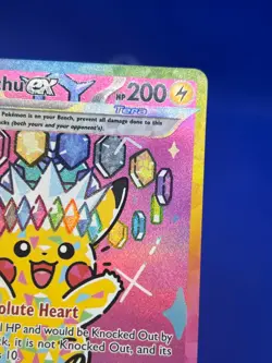 Pokemon ME: Ascended Heroes Pikachu ex 277/217 Special Illustration Rare NM - Image 4