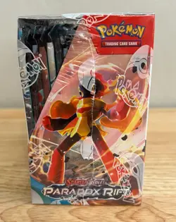 Pokemon Scarlet & Violet Paradox Rift Booster Box Sealed (Factory Seal Rip) - Image 2