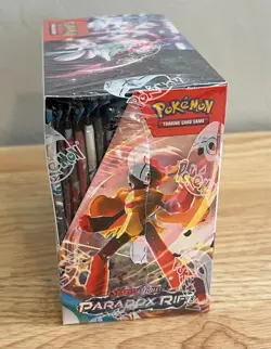 Pokemon Scarlet & Violet Paradox Rift Booster Box Sealed (Factory Seal Rip) - Image 3