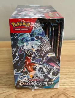 Pokemon Scarlet & Violet Paradox Rift Booster Box Sealed (Factory Seal Rip) - Image 4