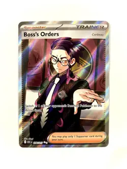 Boss’s Orders 256/217 Ascended Heroes Ultra Rare Full Art Pokemon TCG Card NM - Image 1