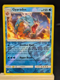 Gyarados - 30/181 - Reverse Holo Rare Team Up Set TCG - Pokemon Card - NM - Image 1