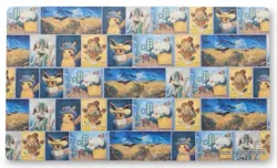 Pokemon Center Van Gogh Museum Pokemon Inspired By Paintings Playmat NEW IN BOX! - Image 1