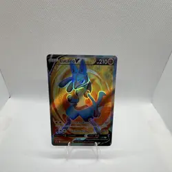 Pokemon TCG Lucario SWSH186 Sword & Shield Promo Cards Holo Stage 1 120 HP Eng - Image 1