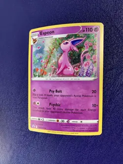 Pokemon Espeon SWSH174 Sword & Shield Promo Holo HP110 Stage 1 (C) 2021 - Image 1