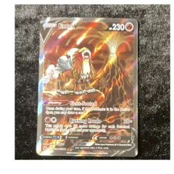 Pokemon Entei V Ultra Rare Full Art Holo GG36/GG70 Crown Zenith Galarian Gallery - Image 1