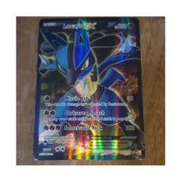 Pokemon Lucario EX Ultra Rare Full Art Holo 107/111 XY Furious Fists 180 HP - Image 1