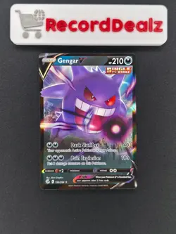 Pokemon Card | Gengar V 156/264 | 2021 SWSH08: Fusion Strike - Image 1