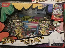 Ascended Heroes Premium Poster Collection Mega Gardevoir Set x2 (Pokemon Cards) - Image 3