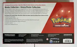 Pokemon Black Bolt & White Flare Binder + Poster Collection Sams Club Bundle - Image 2